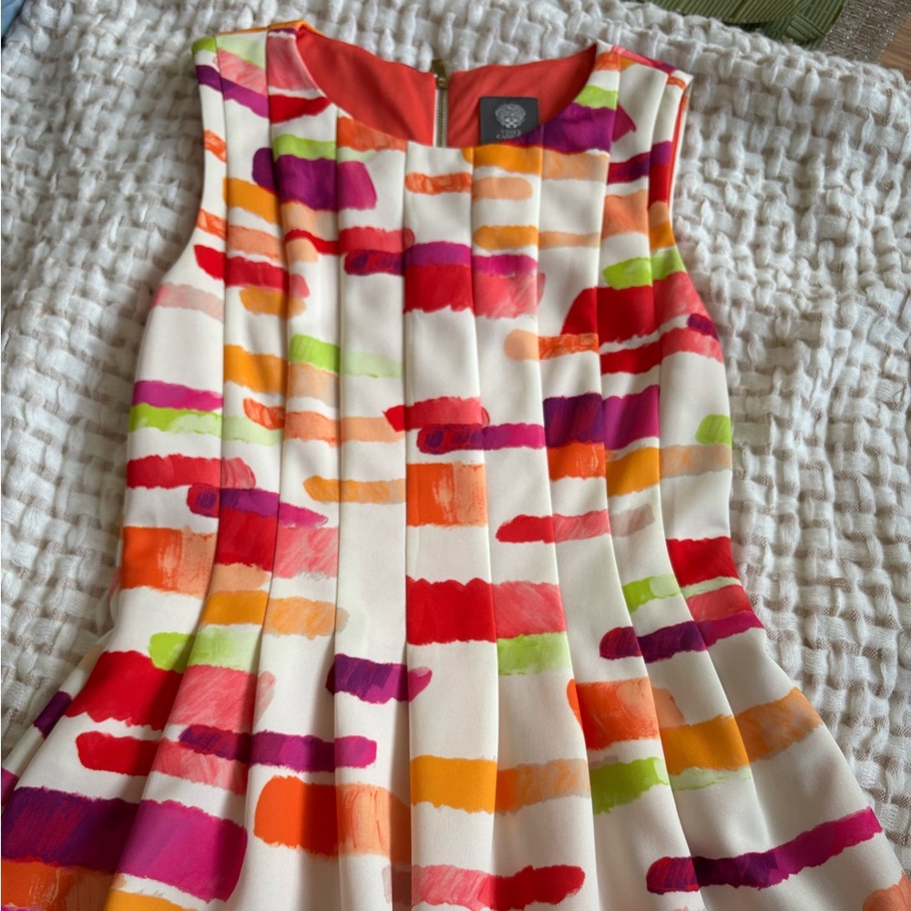 Colorful Sleeveless Dress